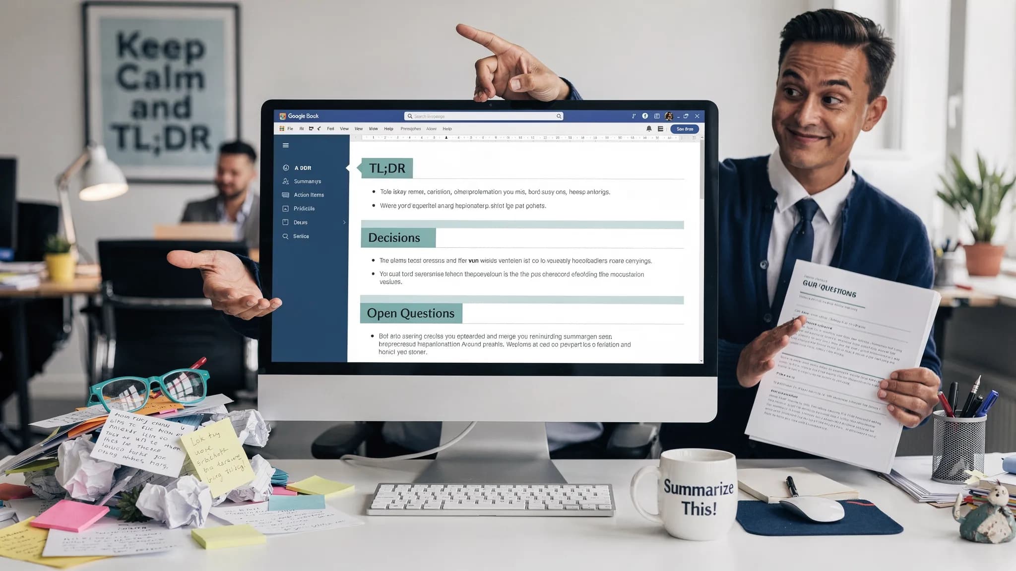 Google Docs Summarize Workflows for Notes and Reports